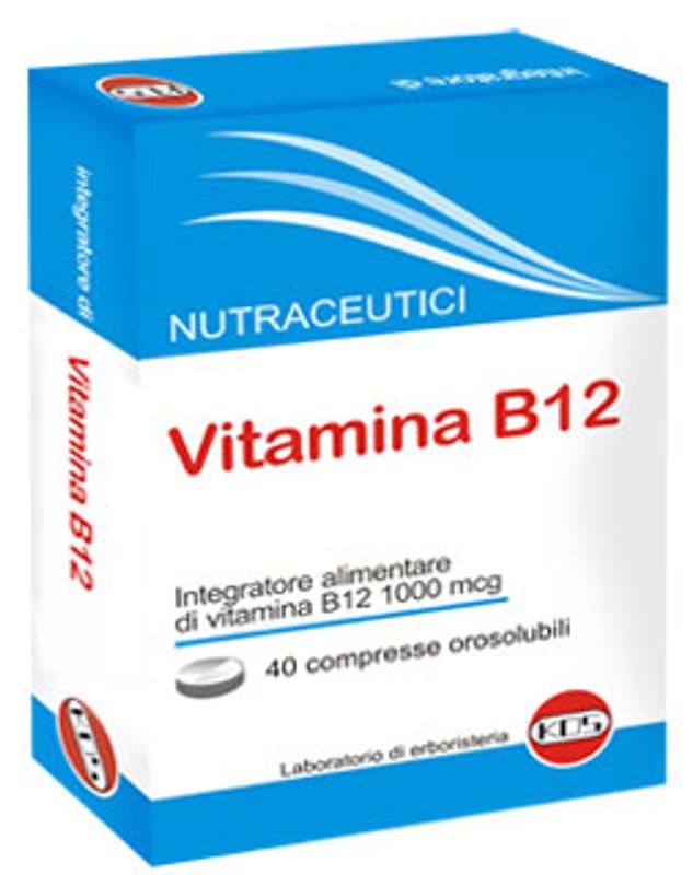 Kos Vitamina B12 1000mcg integratore alimentare 40 compresse-1