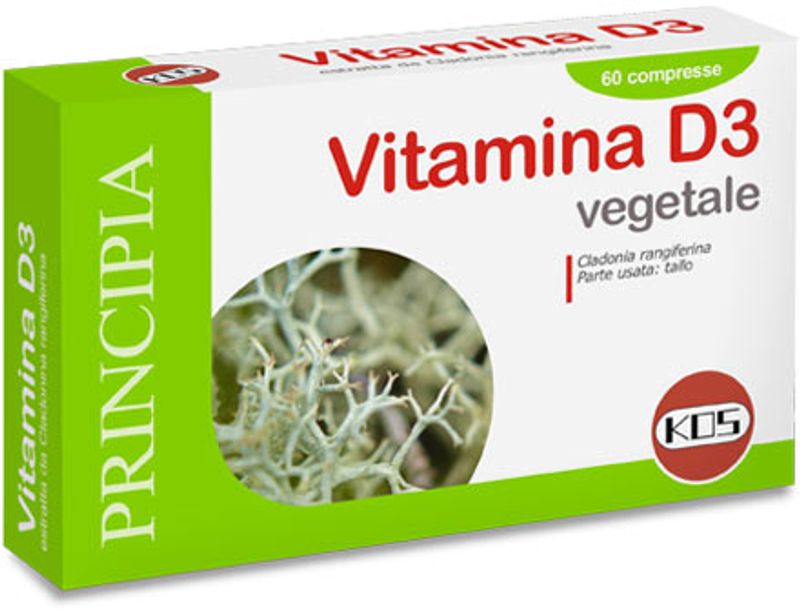 Kos Vitamina D3 vegetale integratore alimentare 60 compresse-1