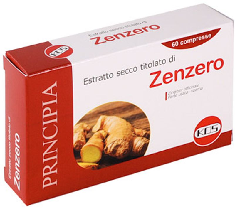 Kos Zenzero Estratto secco integratore alimentare 60 compresse-1