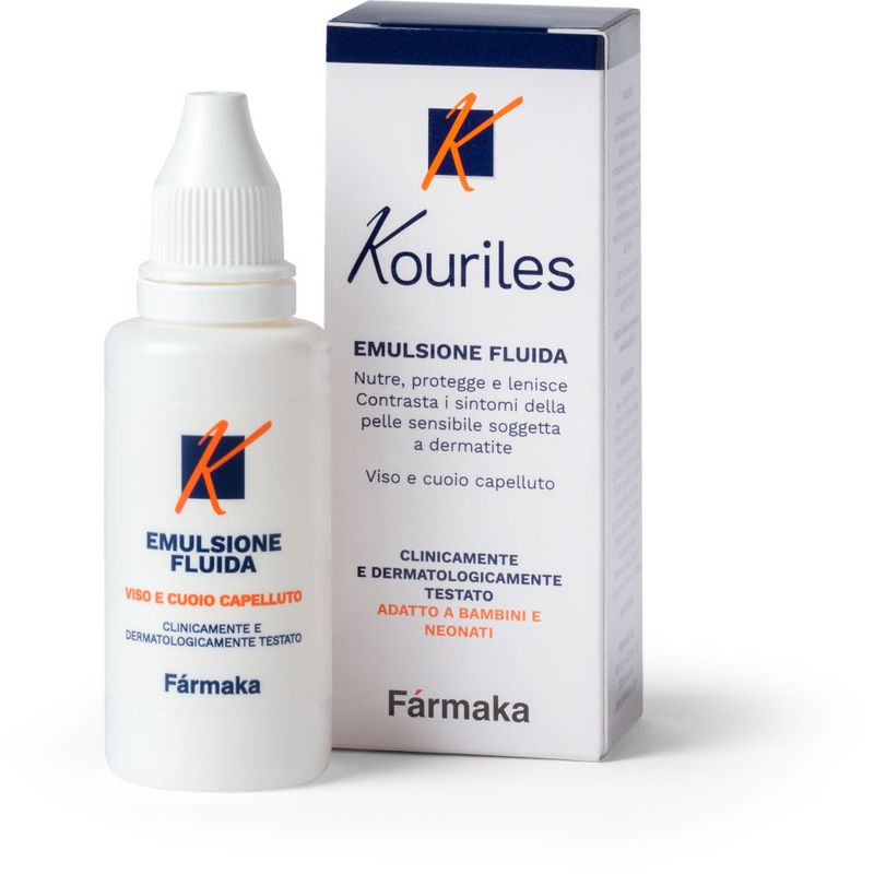 Kouriles Emulsione Fluida Dermatite Seborroica E Pelle Sensibile 30 ml-1