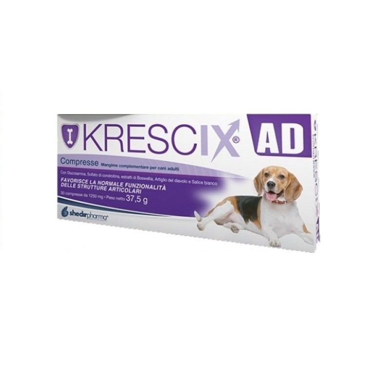 Krescix AD per le aticolazioni del cane 30 compresse divisibili-1