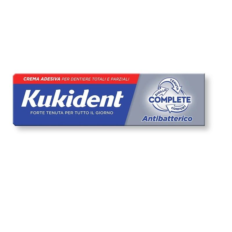 Kukident Complete Antibatterico crema adesiva 40g-1