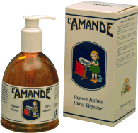 L'Amande Marseille Sapone Intimo 100% Vegetale 300ml-1