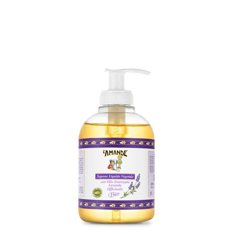 L'Amande Sapone Liquido Lavanda Officinalis Bio 300ml-1