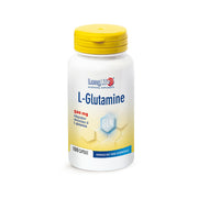 Longlife L-Glutamine integratore alimentare per la normale funzione muscolare 100 capsule-2