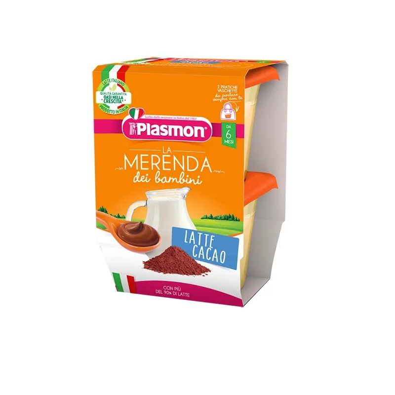 Plasmon Latte Cacao 2x120g-1