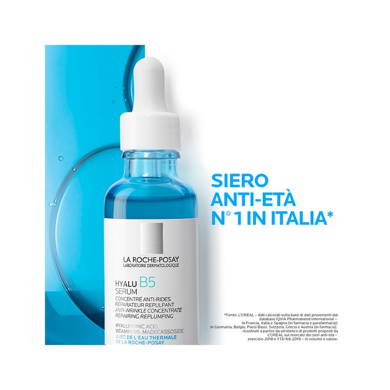 La Roche-Posay Hyalu B5 Siero anti-rughe rimpolpante con acido ialuronico 30 ml-4