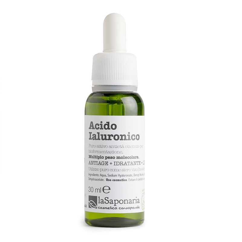 La Saponaria Acido Ialuronico Antiage Idratante Multiplo Peso Molecolare 30ml-1