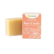 La Saponaria Bio Sapone Rosa/Burro Di Karitè 100g-1