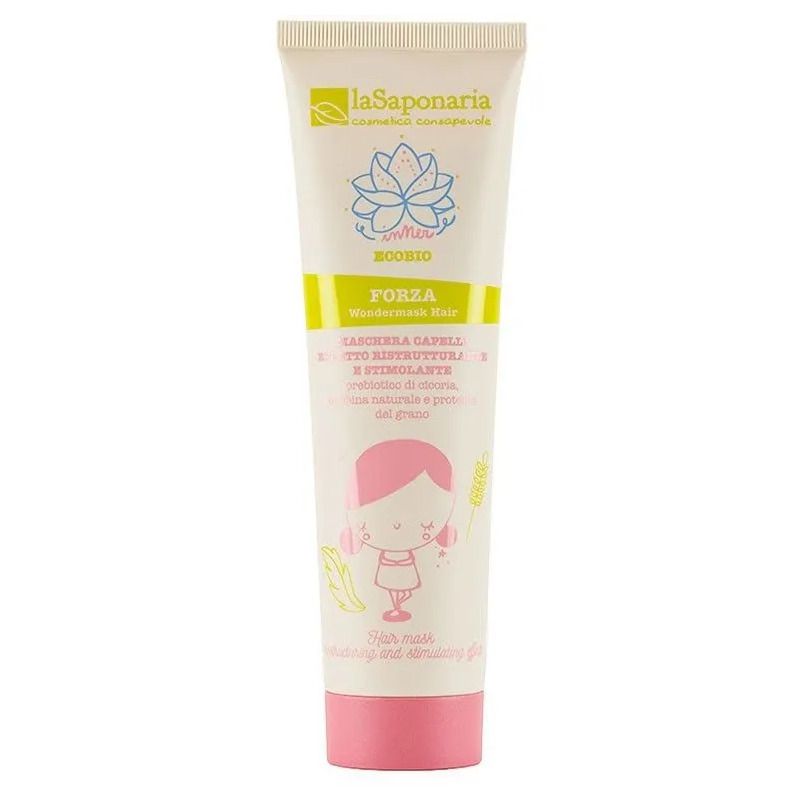 La Saponaria Wondermask Hair Forza maschera capelli rinforzante e ristrutturante 150ml-1