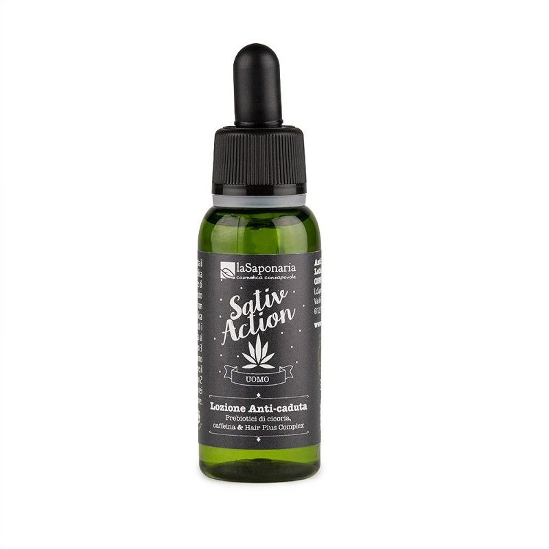 La Saponaria Sativaction Lozione Anticaduta capelli per uomo 30ml-1