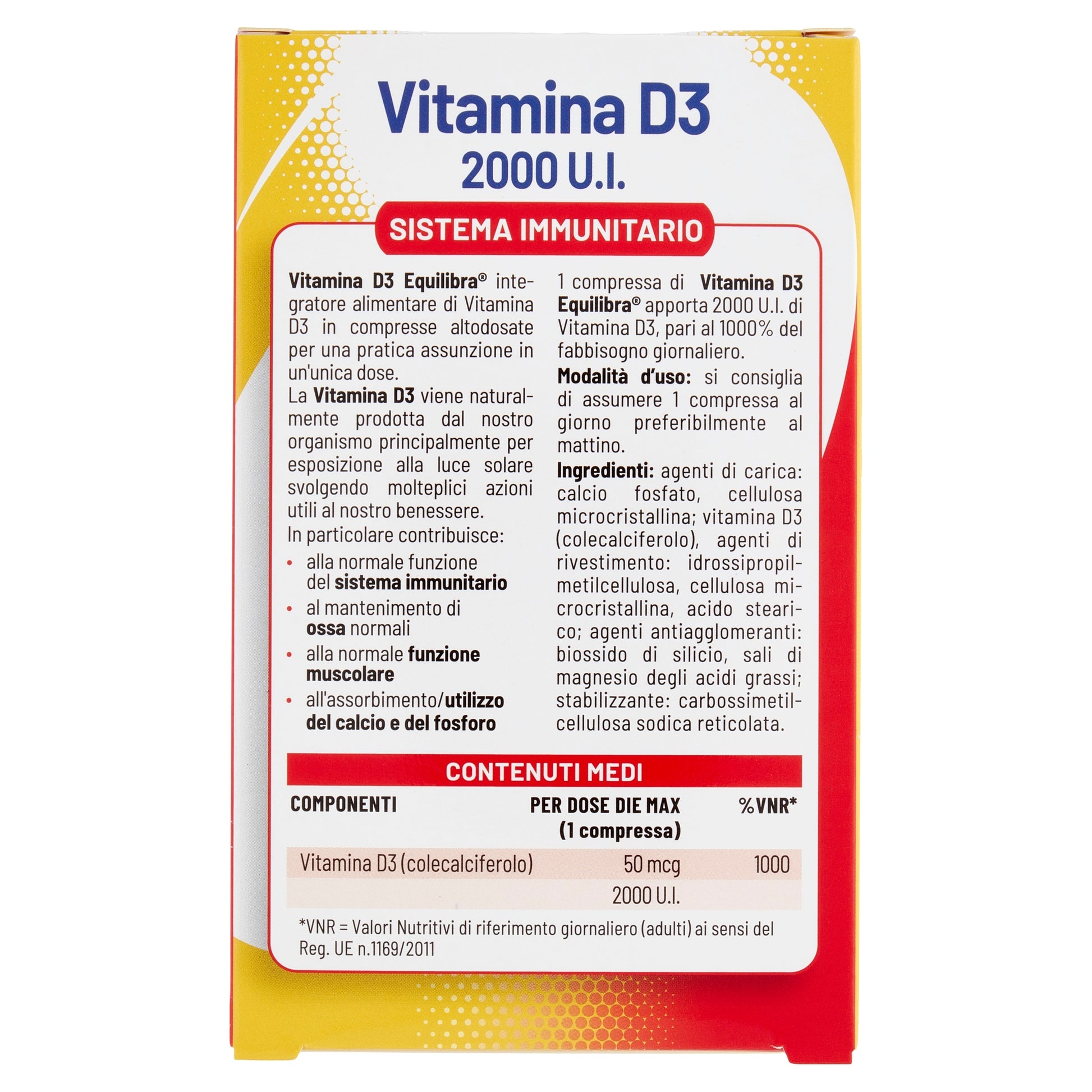 Equilibra Vitamina D3 30 Compresse-2