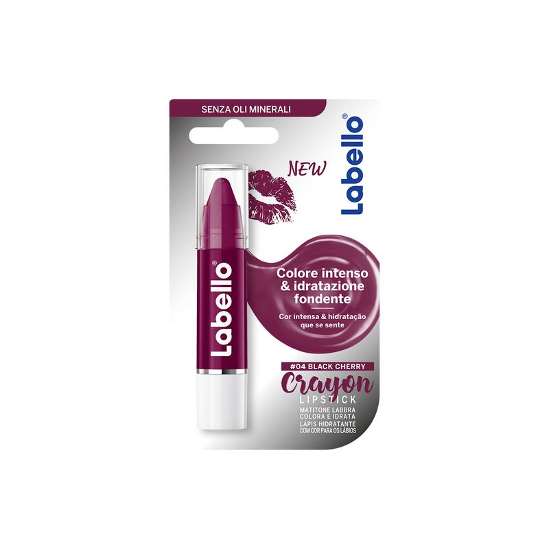Labello Crayon Black Cherry Lipstick 3g-1