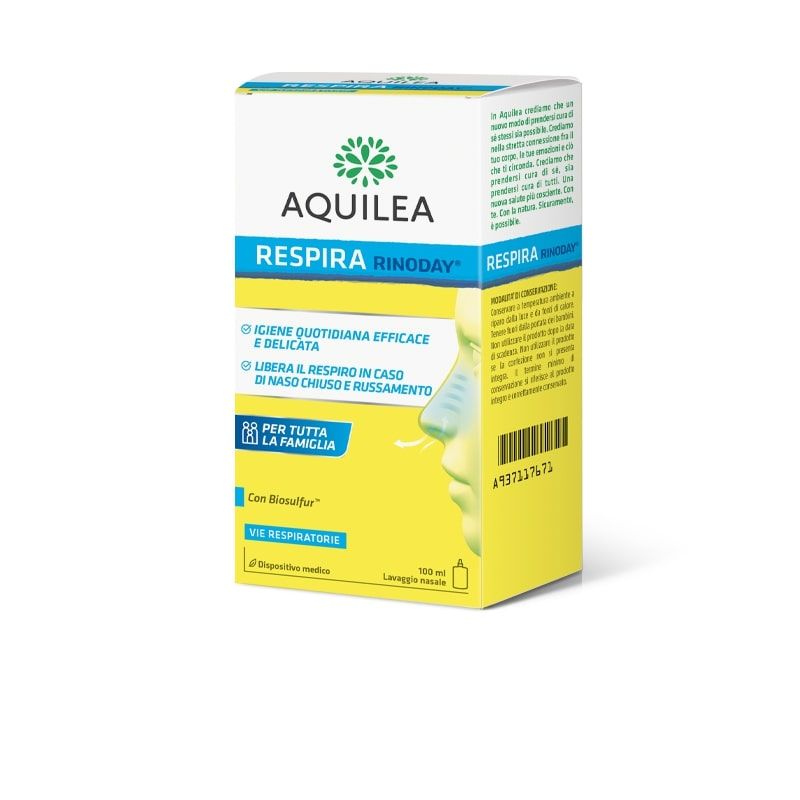 Laborest Aquilea Flu Lavaggio Nasale per la pulizia delle fosse nasali 100ml-1