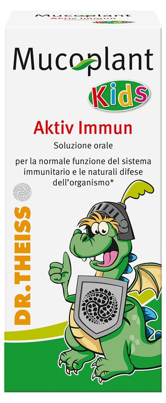 Dr. Theiss Mucoplants Kids Aktiv Immun soluzione orale bambini per il sistema immunitario 200ml-2