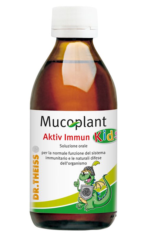 Dr. Theiss Mucoplants Kids Aktiv Immun soluzione orale bambini per il sistema immunitario 200ml-3