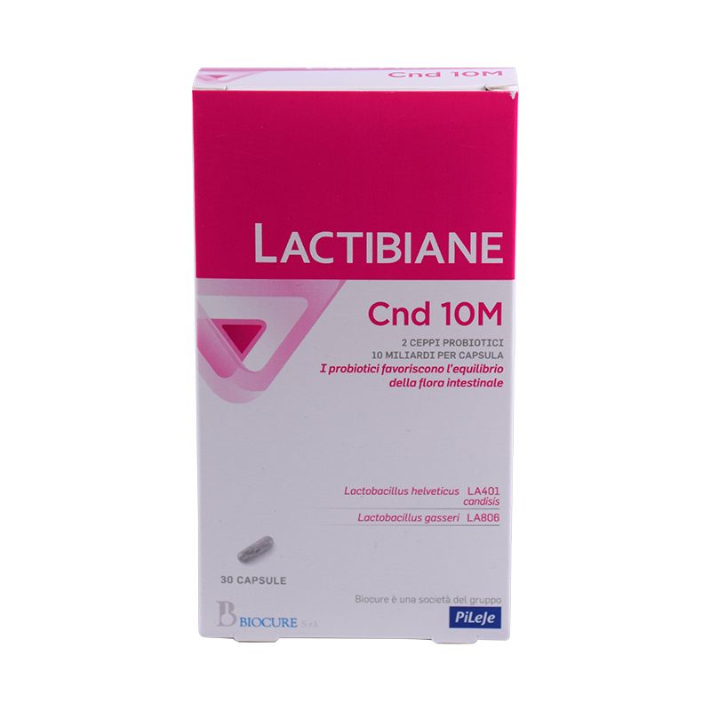 Lactibiane Cnd10M per l'equilibrio della flora intestinale 30 capsule-1