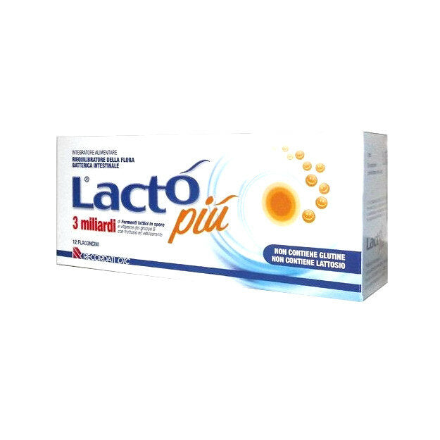 Lacto' Più 3 miliardi di fermenti lattici 12 flaconcini-2