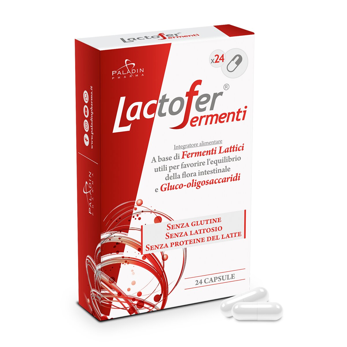 Lactofer fermenti 24 capsule-2