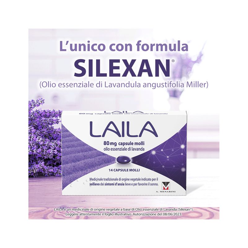 Laila Per Ansia Lieve 14 Capsule Molli-1