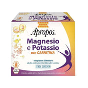 Apropos Magnesio Potassio Carnitina 24x3,5g Senza Zuccheri-1