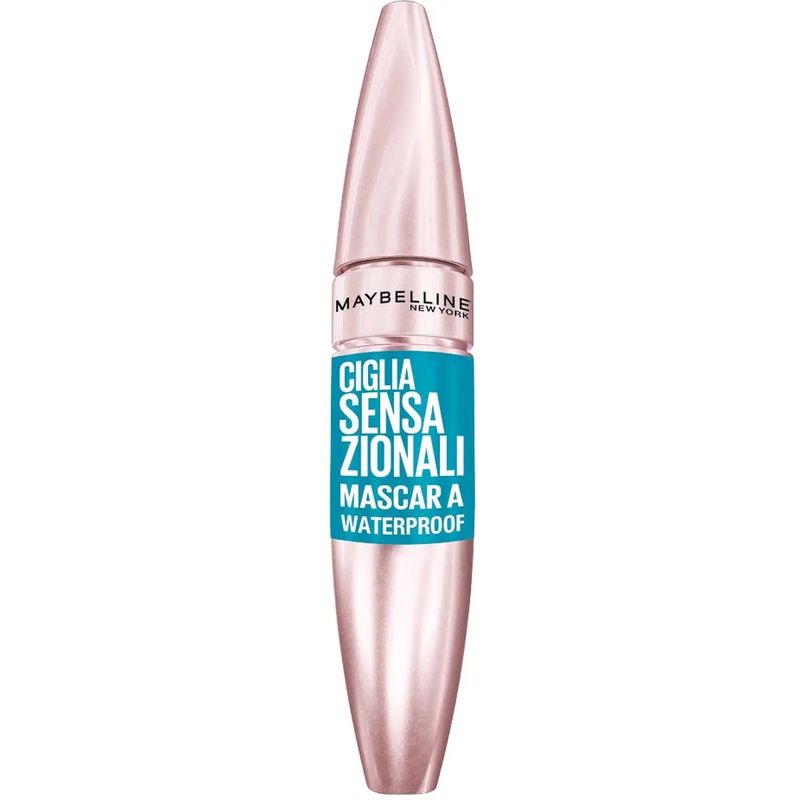 Maybelline New York Ciglia Sensazionali Waterproof mascara nero 1 pezzo-1