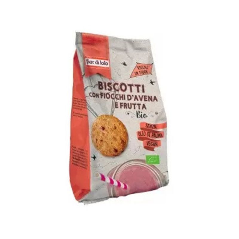Fior Di Loto Biscotti Cereali E Frutta Bio 350g-1