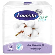 Laurella Assorbente In Cotone Ultra Giorno Con Ali 12 Pezzi-1