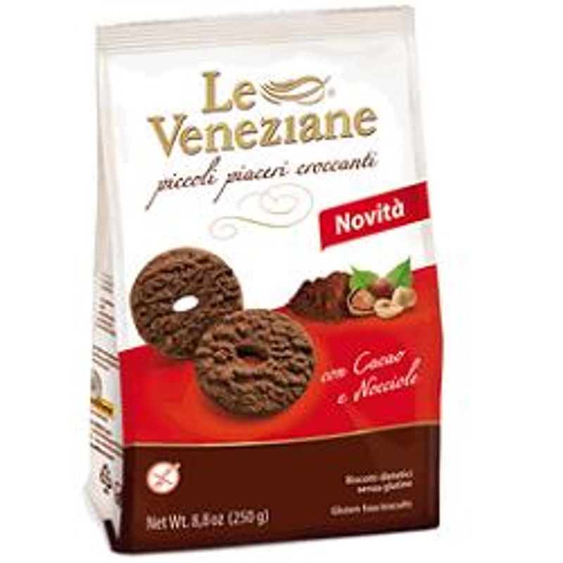 Le Veneziane Biscotti Cacao/Nocciola 250g-1