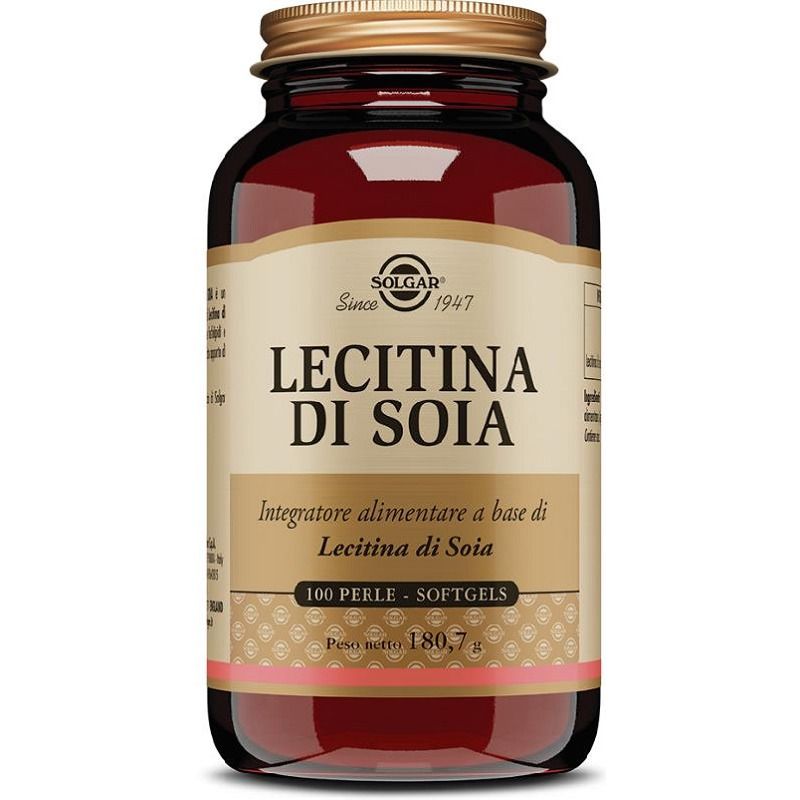 Solgar Lecitina di Soia 100 perle-1
