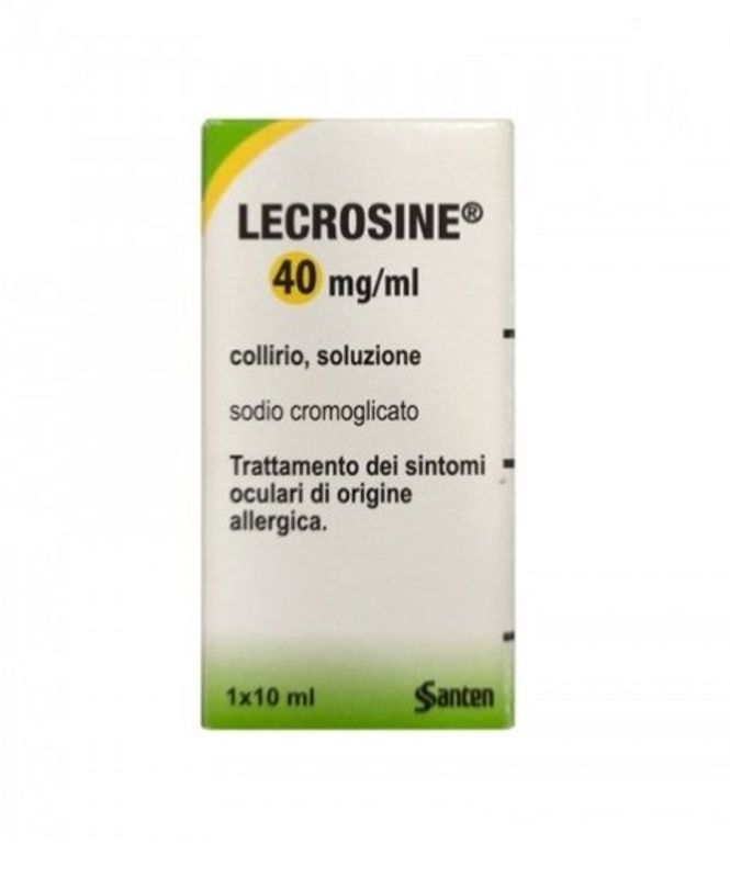 Lecrosine Collirio 40mg/ml Flacone 10ml-1