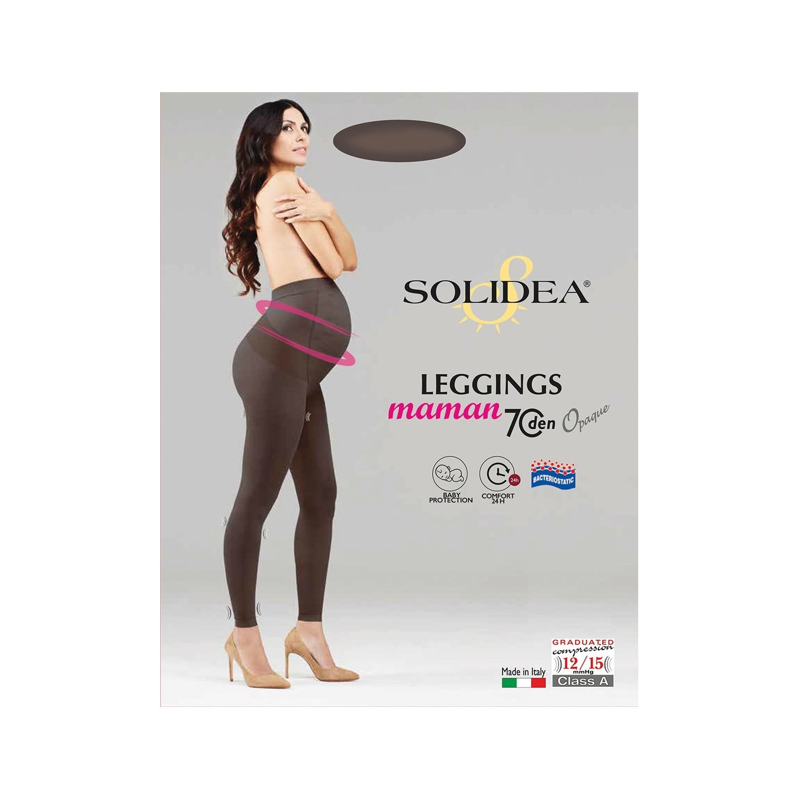 Solidea Leggins Maman 70 Denari Colore Nero Taglia M/L-1