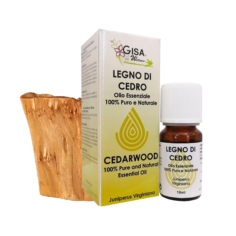 Gisa Wellness Olio Essenziale Legno di Cedro 10ml-1