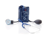 Sfigmomanometro Aneroide Con Fonendoscopio Azzurro DM353A-1
