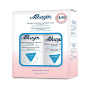 Alkagin Detergente Lenitivo per l'igiene intima Bipack 2x400ml-1