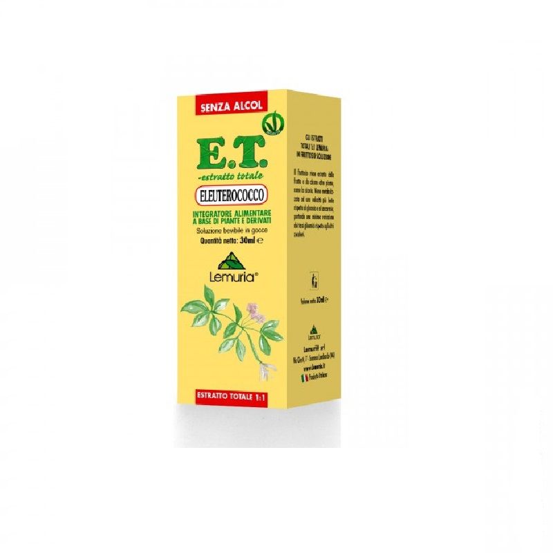 Lemuria Eleuterococco Estratto Totale 30ml-1