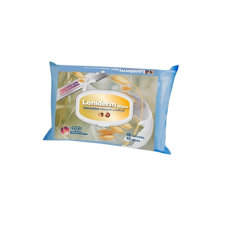 Leniderm Salviette Detergenti Cani/Gatti 40 Strappi-1