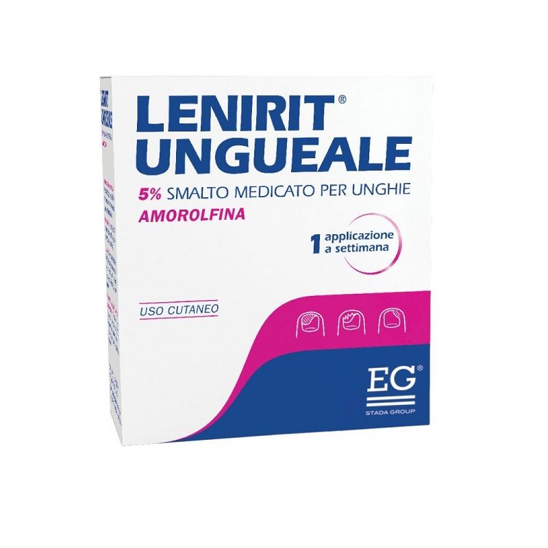 Lenirit Ungueale EG Smalto Medicato per unghie 5% da 2,5ml-1