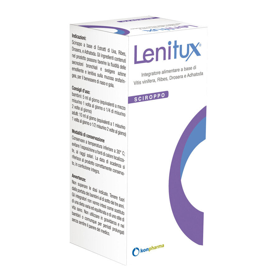 Lenitux lenitivo della tosse sciroppo 100ml-2
