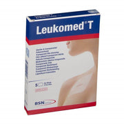Leukomed T Medicazione adesiva trasparente 5x7,2cm 5 pezzi-1