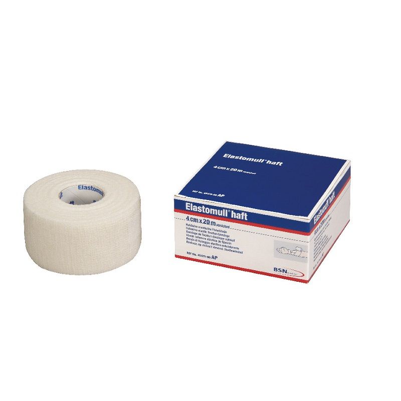 Leukoplast Elastomull Haft benda di fissaggio elastica autoaderente 4 cmx20m-1