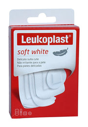 Leukoplast Soft White Cerotti Delicati Sulla Pelle 40 Pezzi Assortiti-1