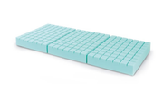 Materasso Poliuretano Espanso Non Ignifugo 3 Sezioni H 12,5cm Cod.ST625/3-1