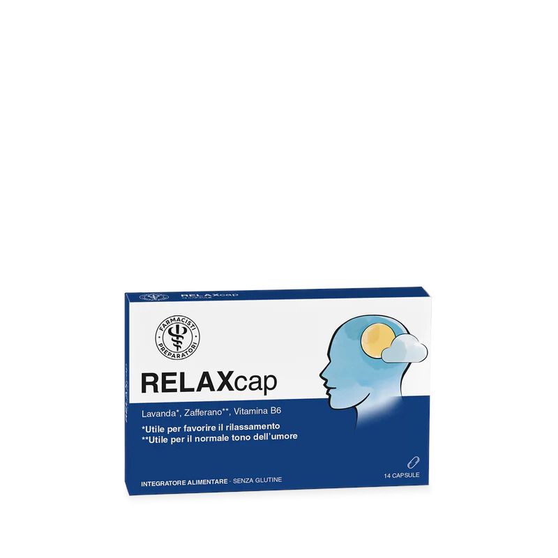 Amicafarmacia RELAXcap per il rilassamento 14 capsule molli-1