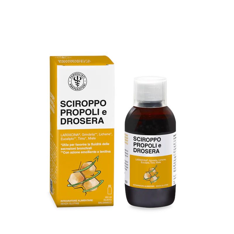 Amicafarmacia Sciroppo Propoli e Drosera per il benessere delle vie respiratorie 150ml-1