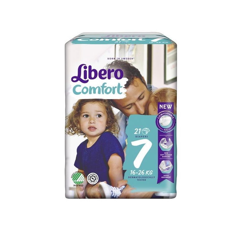 Libero Comfort 7 Pannolino Bambino 16-26kg 21 Pezzi-1