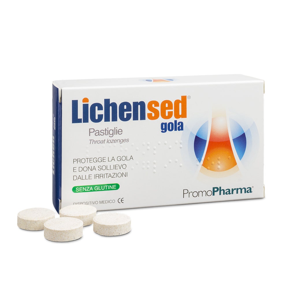 Lichensed Pastiglie Gola 20 Pastiglie-1