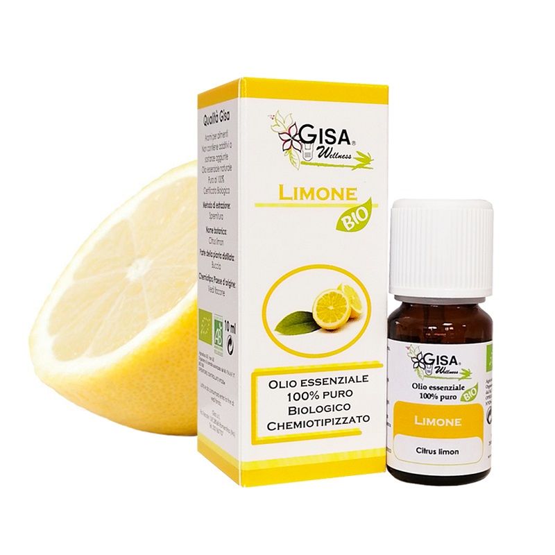 Gisa Wellness Olio Essenziale Bio Limone 10ml-1