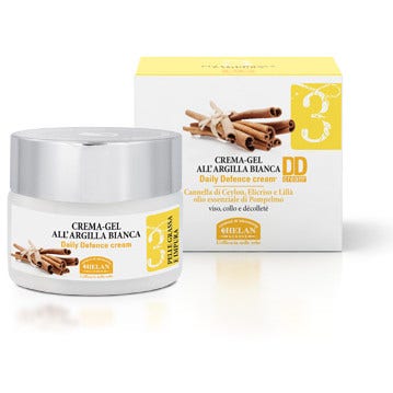 Helan Linea 3 Crema Gel Argilla Bianca Pelle Grassa 50ml-1