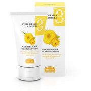 Helan Linea 3 Maschera Scrub Argilla Verde Pelle Grassa 50ml-1
